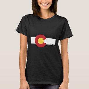 Camiseta Bandera Co de Breckenridge Colorado X