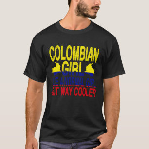 Camiseta Bandera colombiana Chica