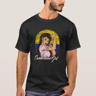 Camiseta Bandera colombiana Chica colombiano