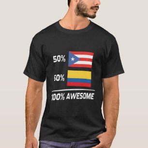 Camiseta Bandera colombiana de Puerto Rico
