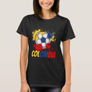 Camiseta Bandera Colombiana Hombres Mujeres Niños