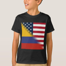 Bandera colombiana norteamericana | Half Colombia