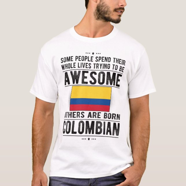 Camiseta Bandera colombiana Patrimonio de Colombia Royas co (Anverso)