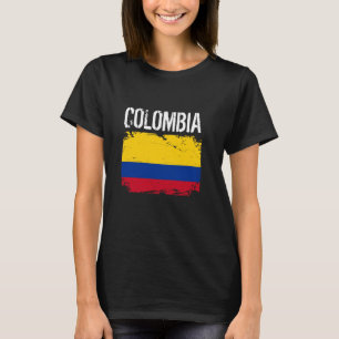 Camiseta Bandera colombiana vintage