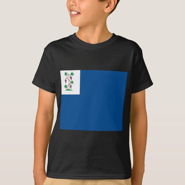 Camiseta Bandera colonial del Privateer (bandera naval de (Anverso)