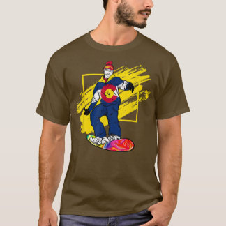 Camiseta Bandera Colorado Snowboarders