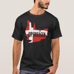 Camiseta Bandera Copenhague