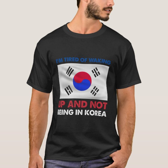 Camiseta Bandera coreana de Asia (Anverso)