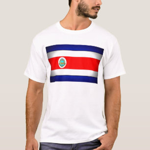 Camiseta Bandera costarricense estilizada