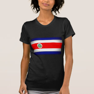 Camiseta Bandera costarricense estilizada