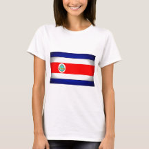 Bandera costarricense estilizada