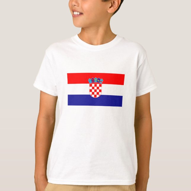 Camiseta Bandera croata (Anverso)