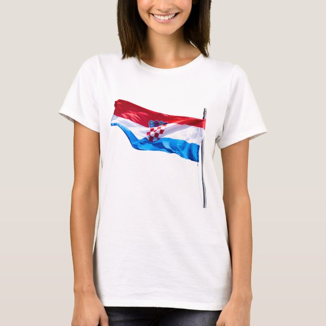 Camiseta Bandera croata (Anverso)
