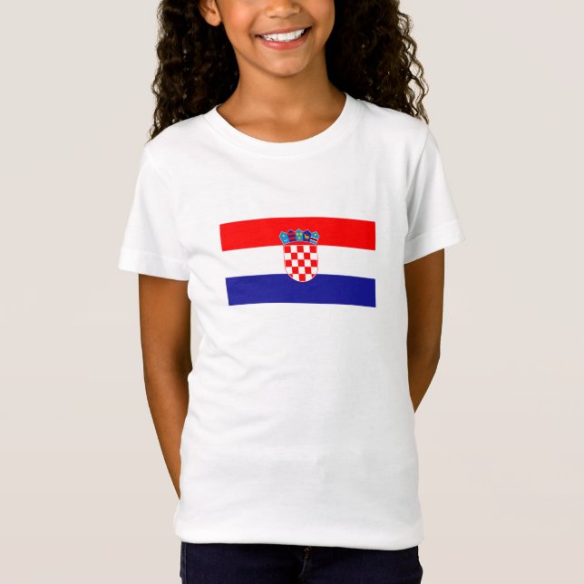 Camiseta Bandera croata (Anverso)