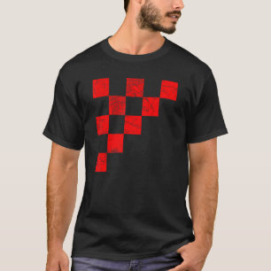 Camiseta Bandera croata croata croata croata de Croacia Zag