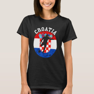 Camiseta Bandera croata croata de fútbol de Croacia Hrvatsk