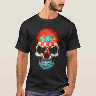 Camiseta Bandera Croata De Fútbol De Croacia Para Menuda Cr