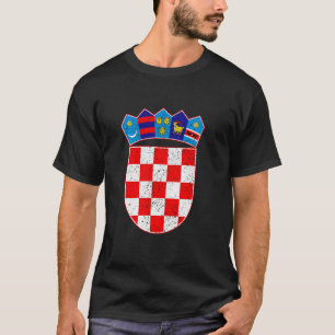 Camiseta Bandera croata Hrvatska Croacia Orgullo