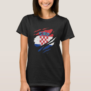 Camiseta Bandera croata Hrvatska Croata Hrvati Croacia