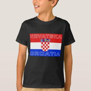 Camiseta Bandera croata Hrvatska de Croacia