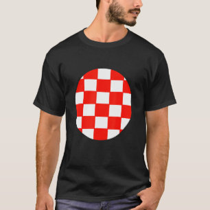 Camiseta Bandera croata Raíces croatas Hrvatska Pri Croata