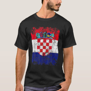 Camiseta BANDERA CROATA Vintage Bandera Croacia GRAN CROACI