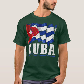 Camiseta Bandera cubana 1