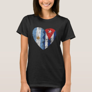 Camiseta Bandera cubana argentina desprecia bandera argenti
