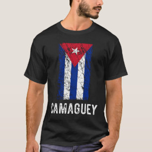 Camiseta Bandera cubana Camaguey Orgullo Cubano