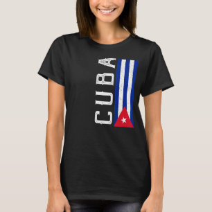 Camiseta Bandera cubana de apoyo al país del Orgullo del Pa