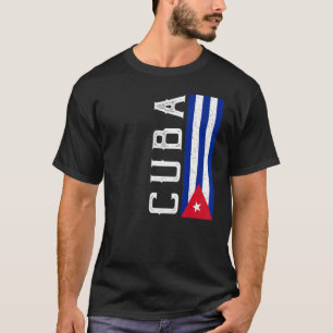 Camiseta Bandera cubana de apoyo al país del Orgullo del Pa