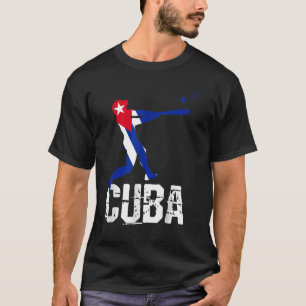 Camiseta Bandera Cubana de Béisbol Beisbol Sports