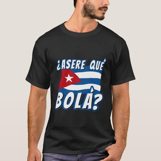 Camiseta Bandera cubana de Cuba (Anverso)