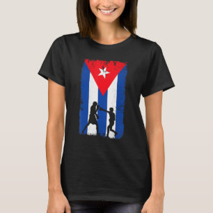 Camiseta Bandera cubana del boxeo cubano