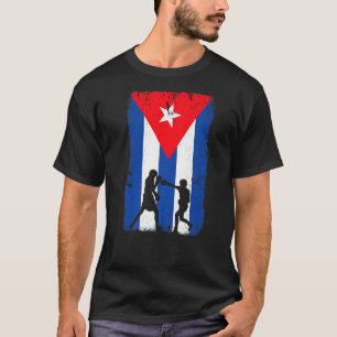 Camiseta Bandera cubana del boxeo cubano