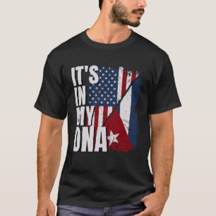 Camiseta Bandera cubana del Orgullo Cubano Americano