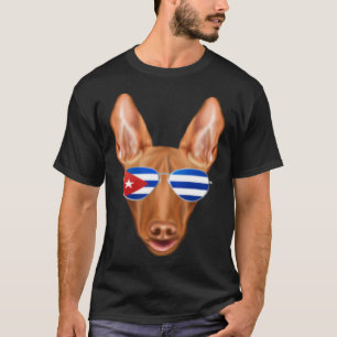 Camiseta Bandera cubana Faraón aferrándose al bolsillo de C
