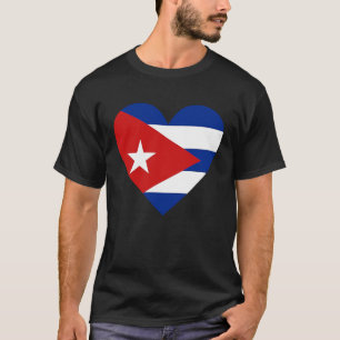 Camiseta Bandera cubana Orgullo cubano viaja orgullosa Cuba