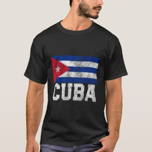 Camiseta Bandera cubana, orgullo nacional, raíz a la famili