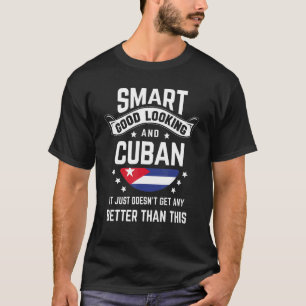 Camiseta Bandera Cubana Orgullo Nativo Cuba Raíces Cubanas