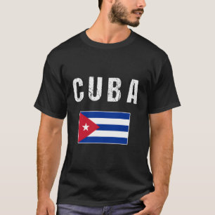 Camiseta Bandera cubana para