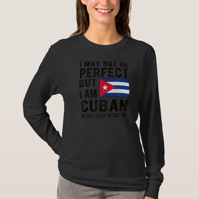 Camiseta Bandera cubana Patrimonio de Cuba Raíces cubanas (Anverso)