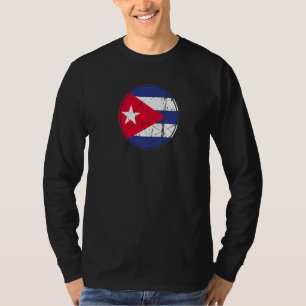 Camiseta Bandera cubana vintage 1