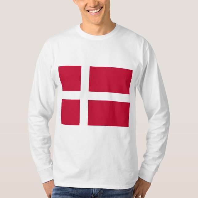 Camiseta Bandera danesa (Anverso)