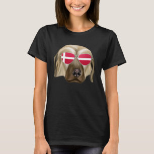 Camiseta Bandera Danesa Anatolian Pastor Perro Dinamarca Po