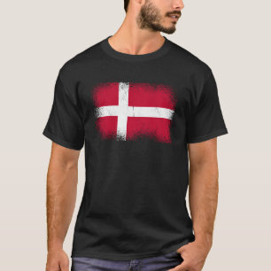 Camiseta Bandera danesa Dinamarca