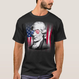 Camiseta Bandera de Aaron Burr Estados Unidos Bandera Patri