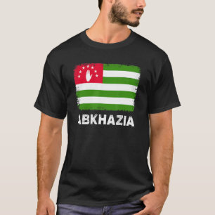 Camiseta Bandera de Abjasia apoya a personas abjasias Hombr