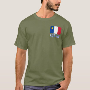 Camiseta Bandera de Acadia