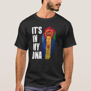 Camiseta Bandera de ADN de herencia mixta barbadense y erit